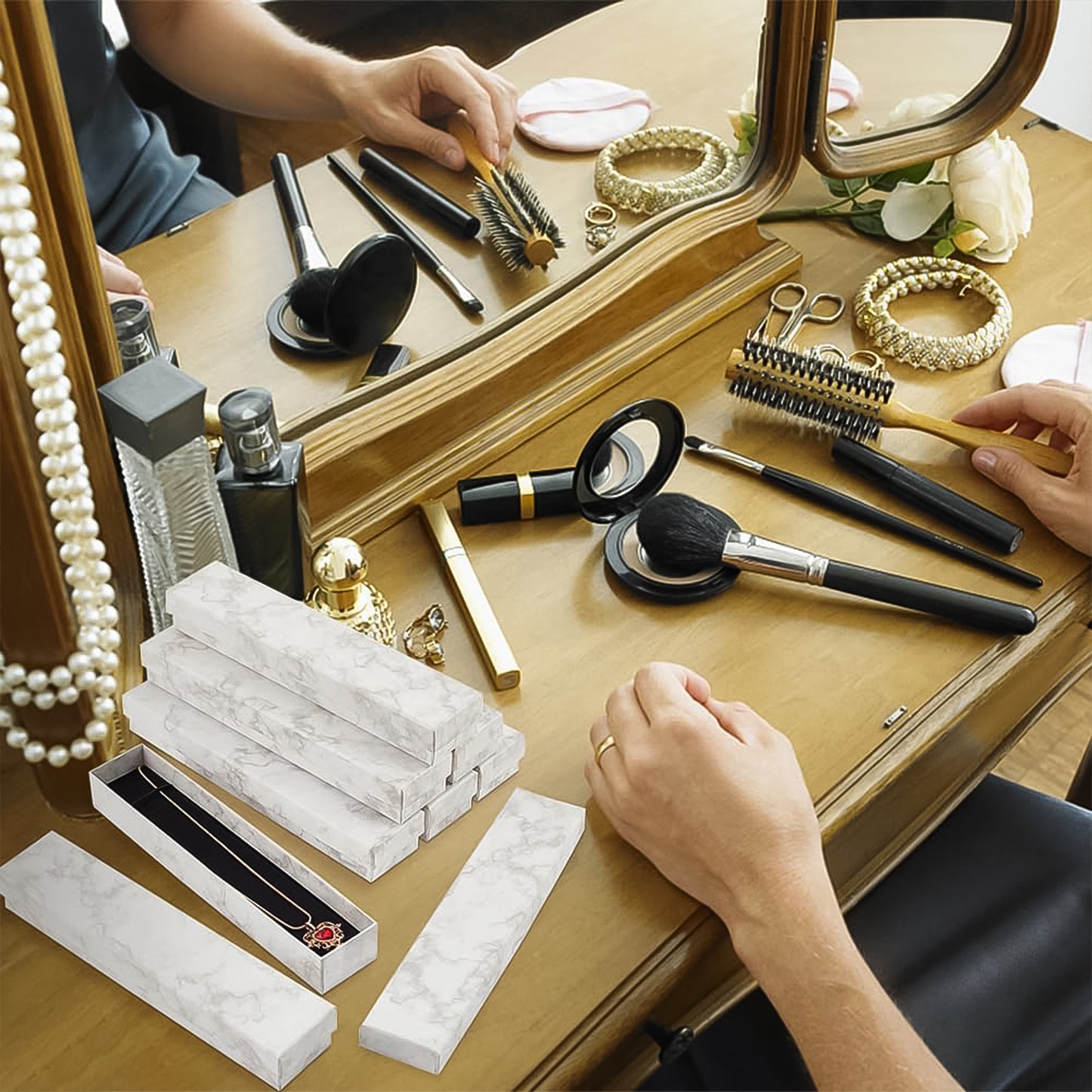 Luxury Empty Gift Box (21x5cm 1 Pc)