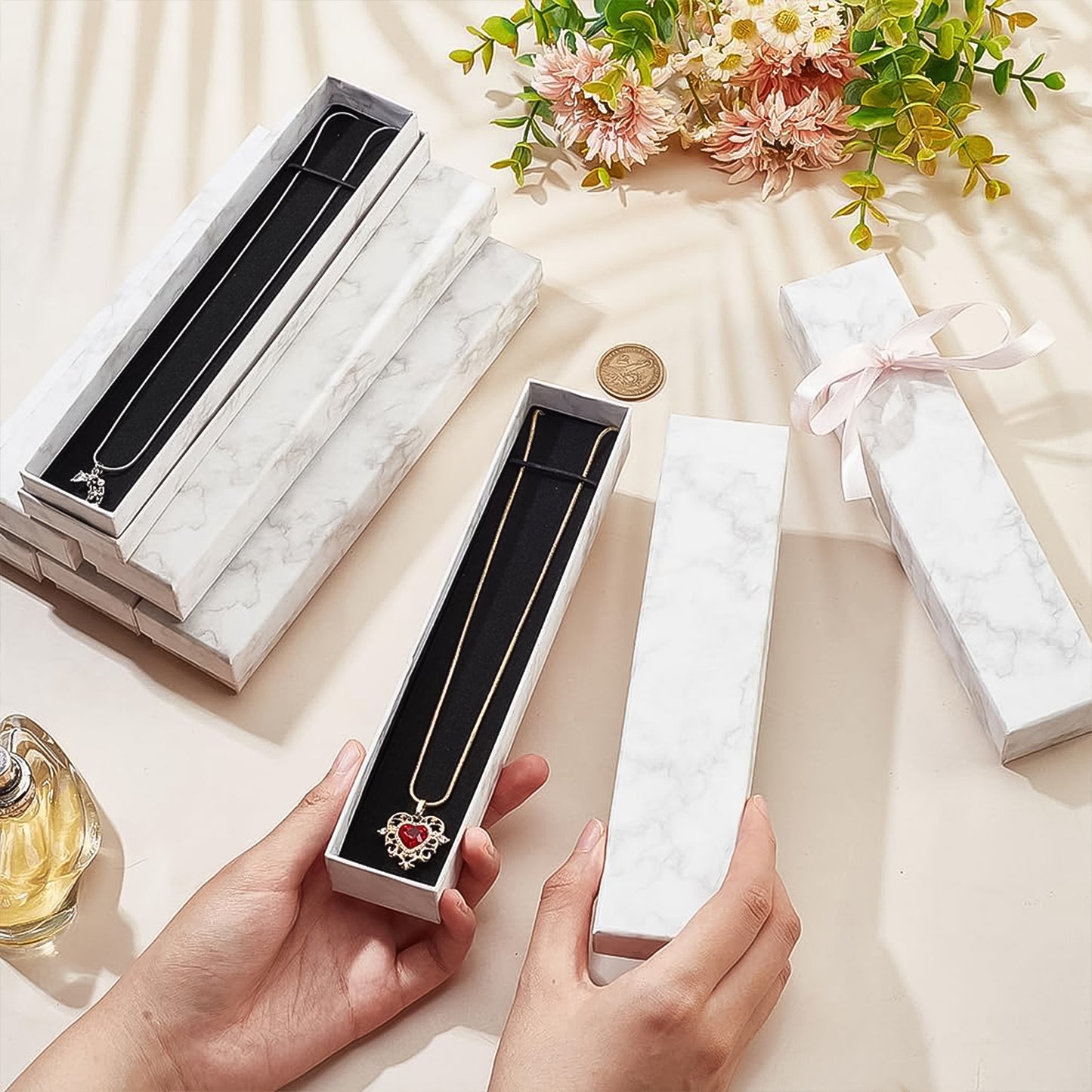 Luxury Empty Gift Box (21x5cm  1 Pc)