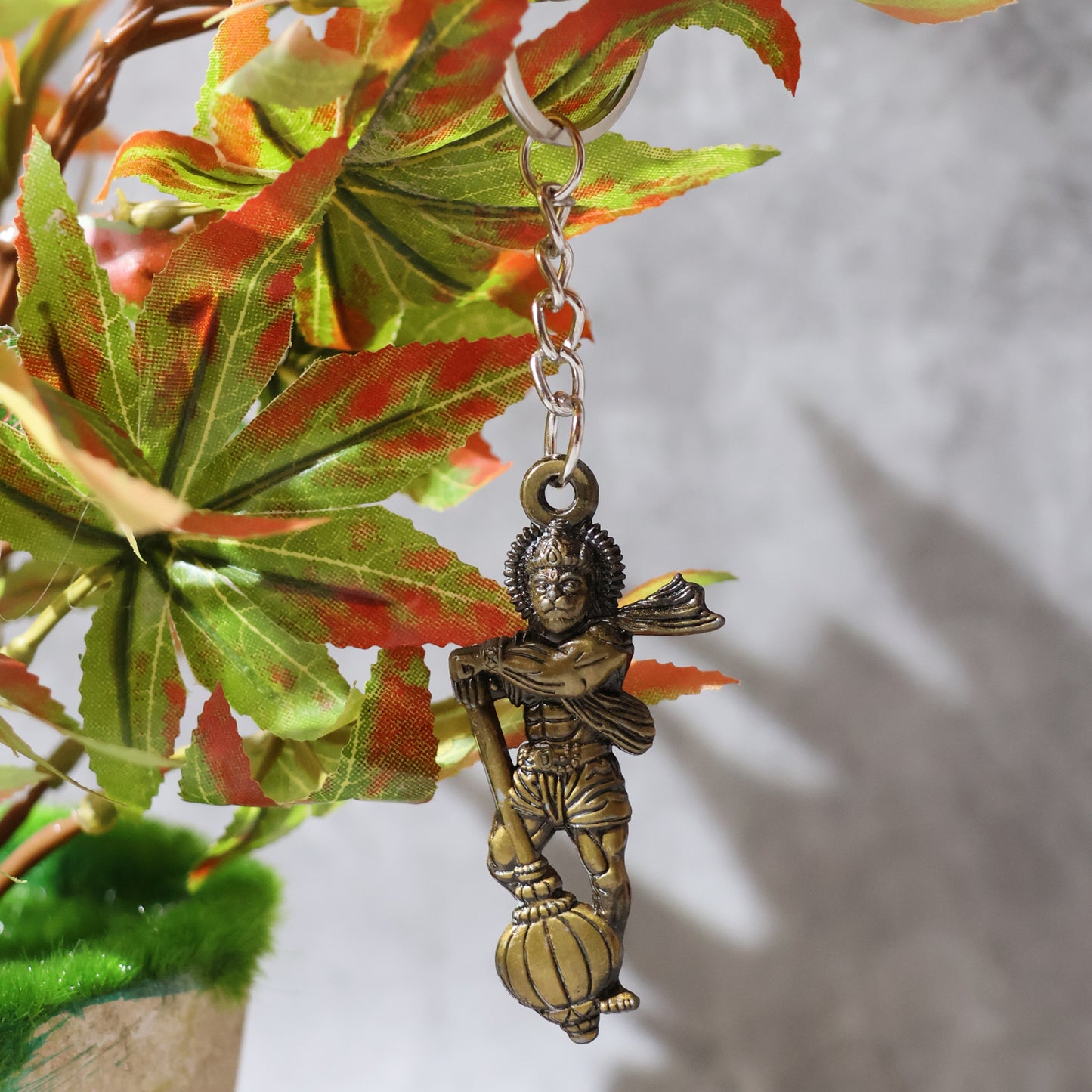 Elegant Lord Hanuman Metal Keychain (1 Pc)