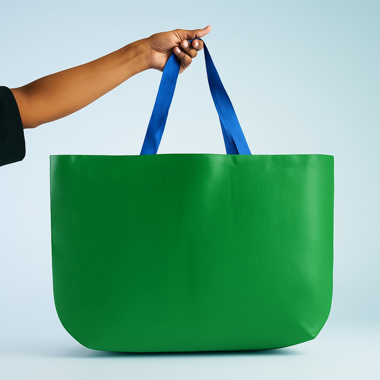 Eco-friendly Large Shopping Tote Bag 62x44cm (Mixcolor  1 Pc)