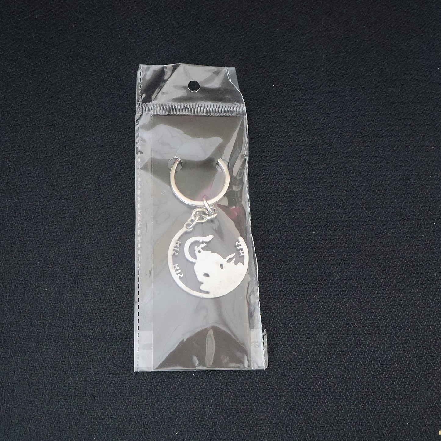 Devotional Jai Shri Ram Metal Keychain - (1 Pc)