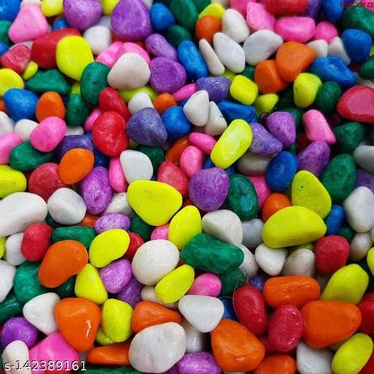 Decoration Pebbles Stones (Multicolor, 5000 g)