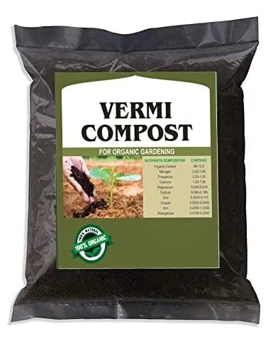 Vermicompost Fertilizer for Plants (Pack of 2)