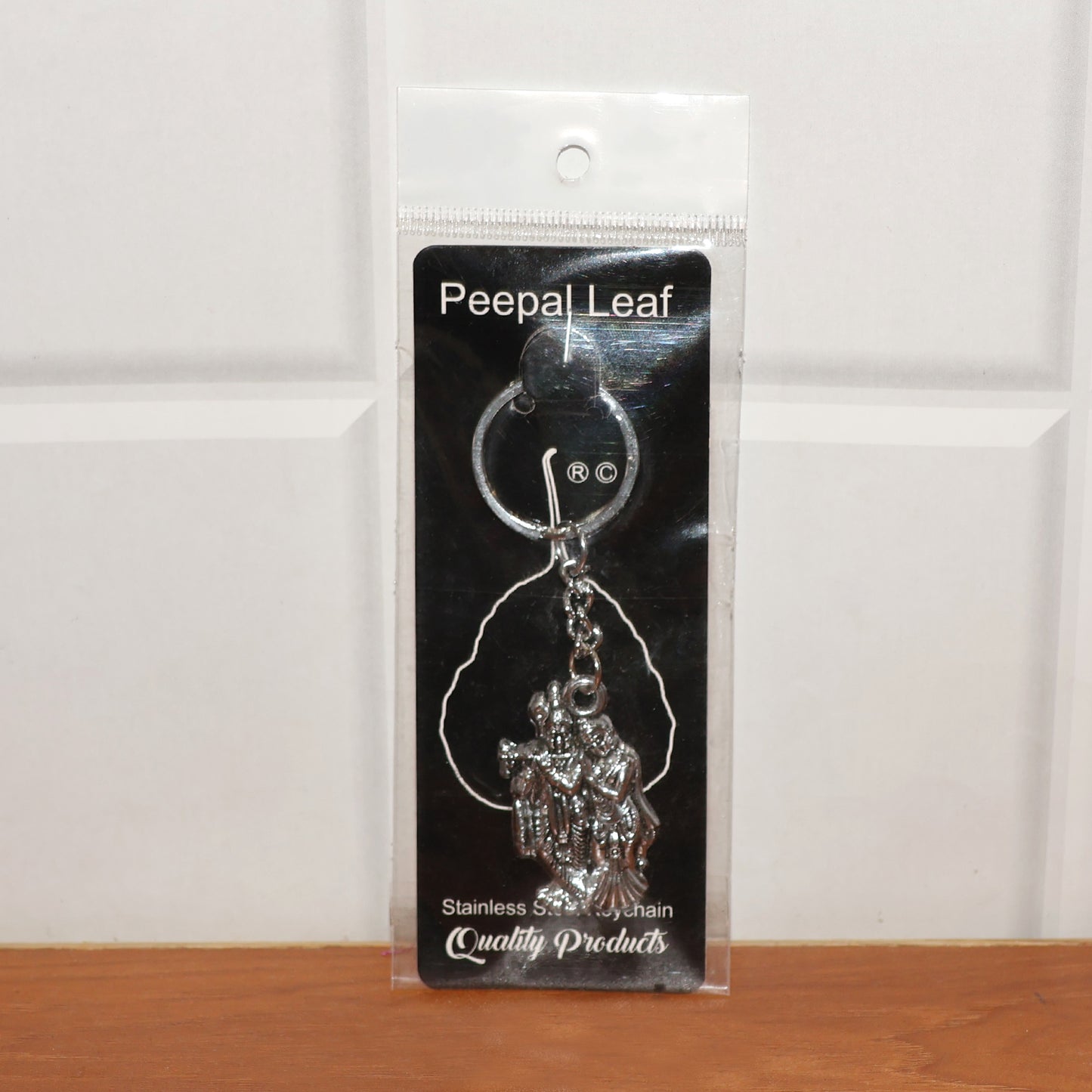 Radha Krishna Metal Keychain (1 Pc)